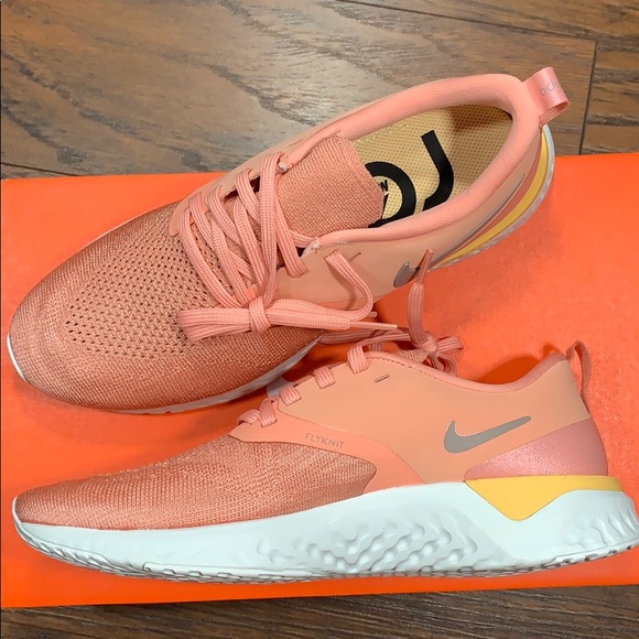 • W NIKE ODYSSEY REACT 2 FLYKNIT pink quartz/pumic - Picture 15 of 16